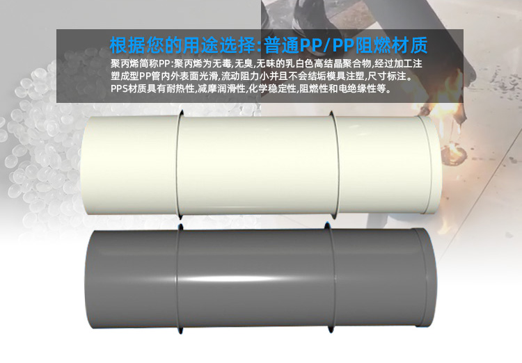 PP加工風(fēng)管